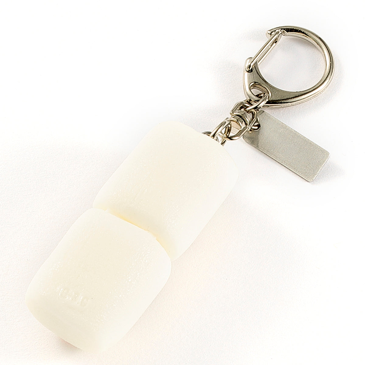 Fake Food / Marshmallow Snowman / Key Ring