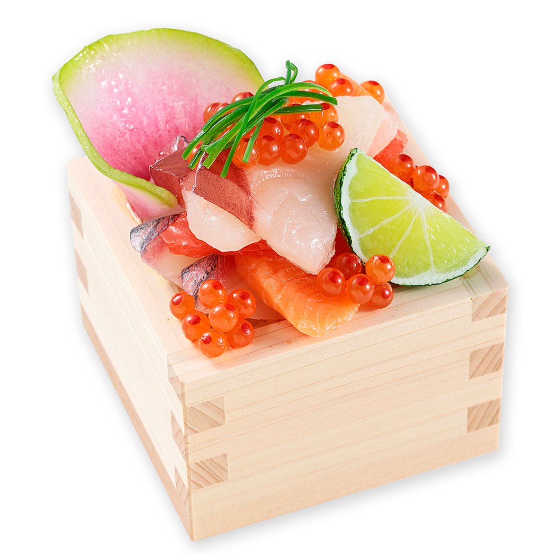 Fake Food / Masu Seafood Donburi (Sashimi)