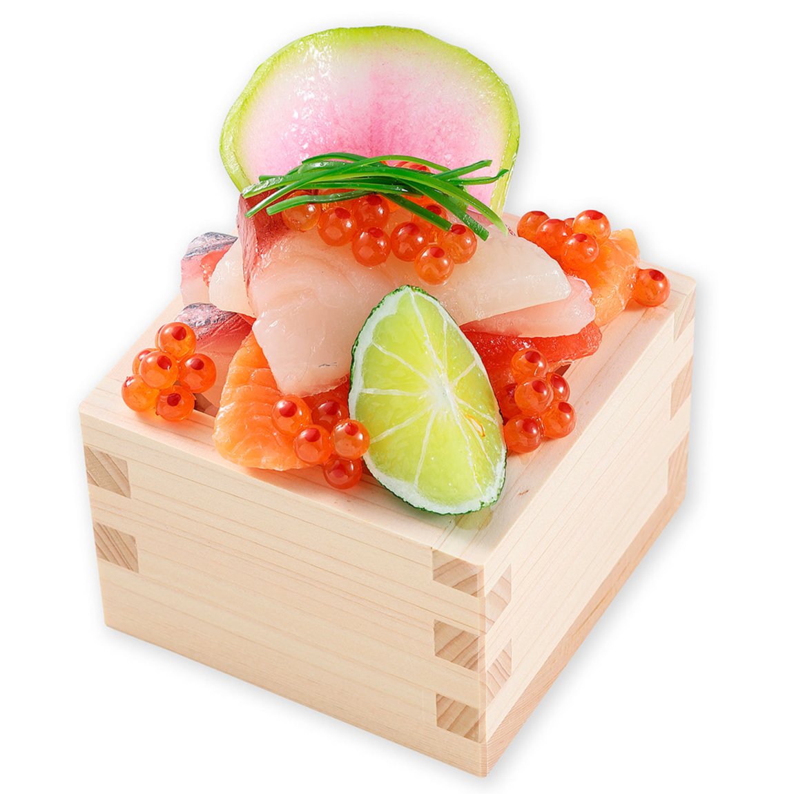 Fake Food / Masu Seafood Donburi (Sashimi)