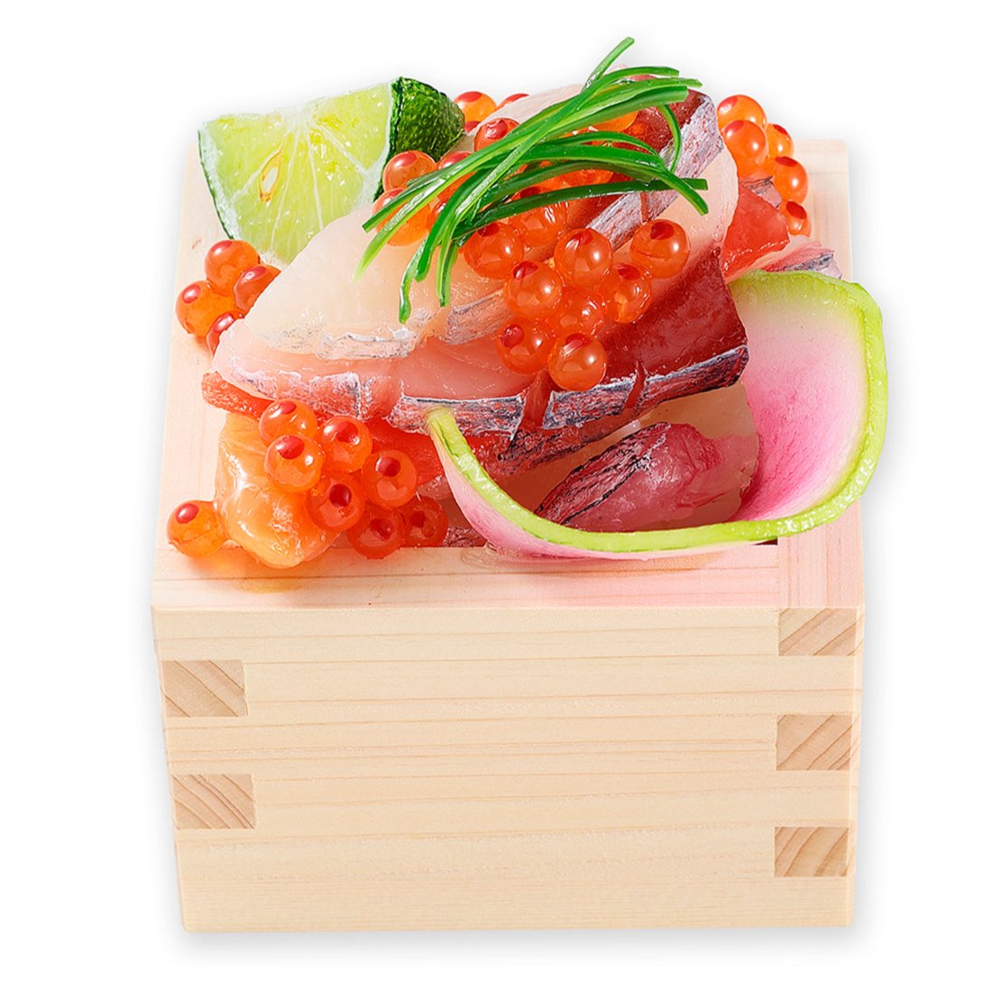 Fake Food / Masu Seafood Donburi (Sashimi)