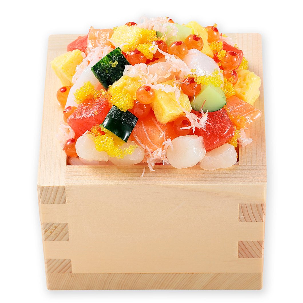 Fake Food / Masu-sized Chirashi Sushi