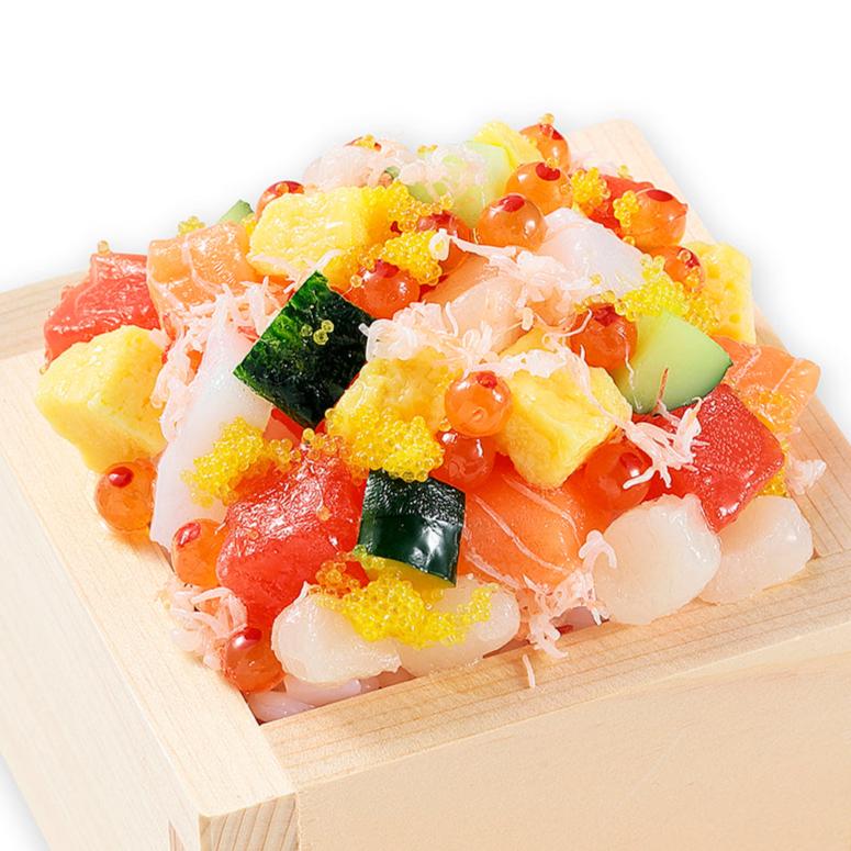 Fake Food / Masu-sized Chirashi Sushi