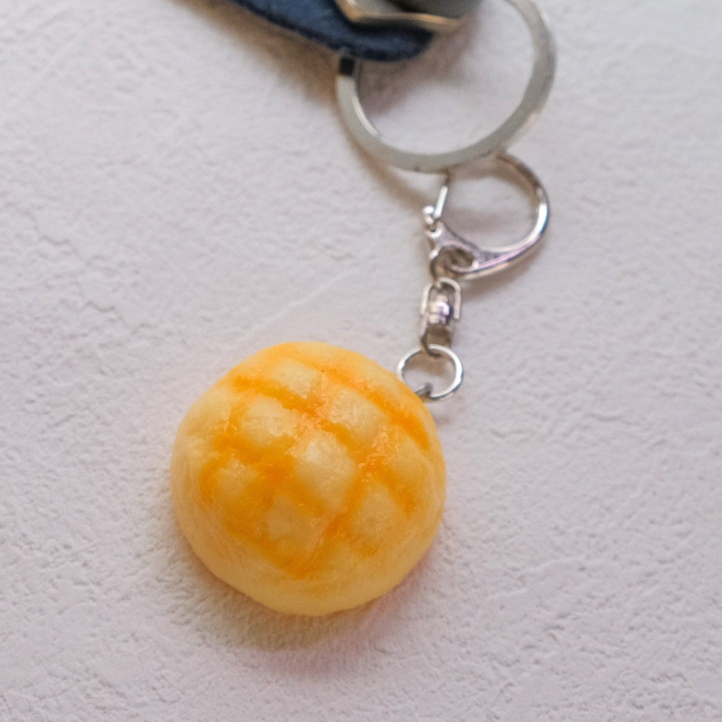 Fake Food / Melon Pan / Key Ring