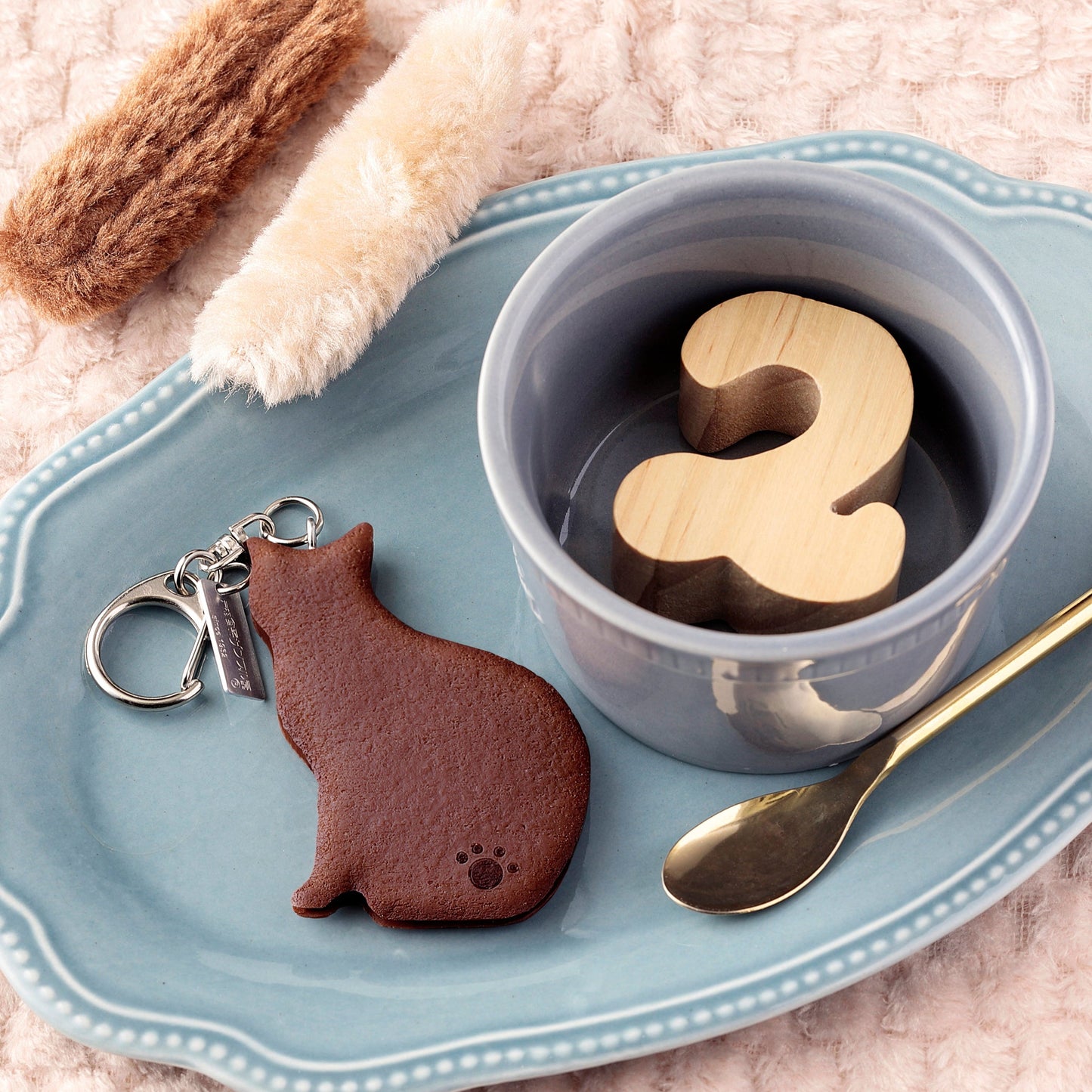 Fake Food / Nyangudasha (Cocoa) / Key Ring