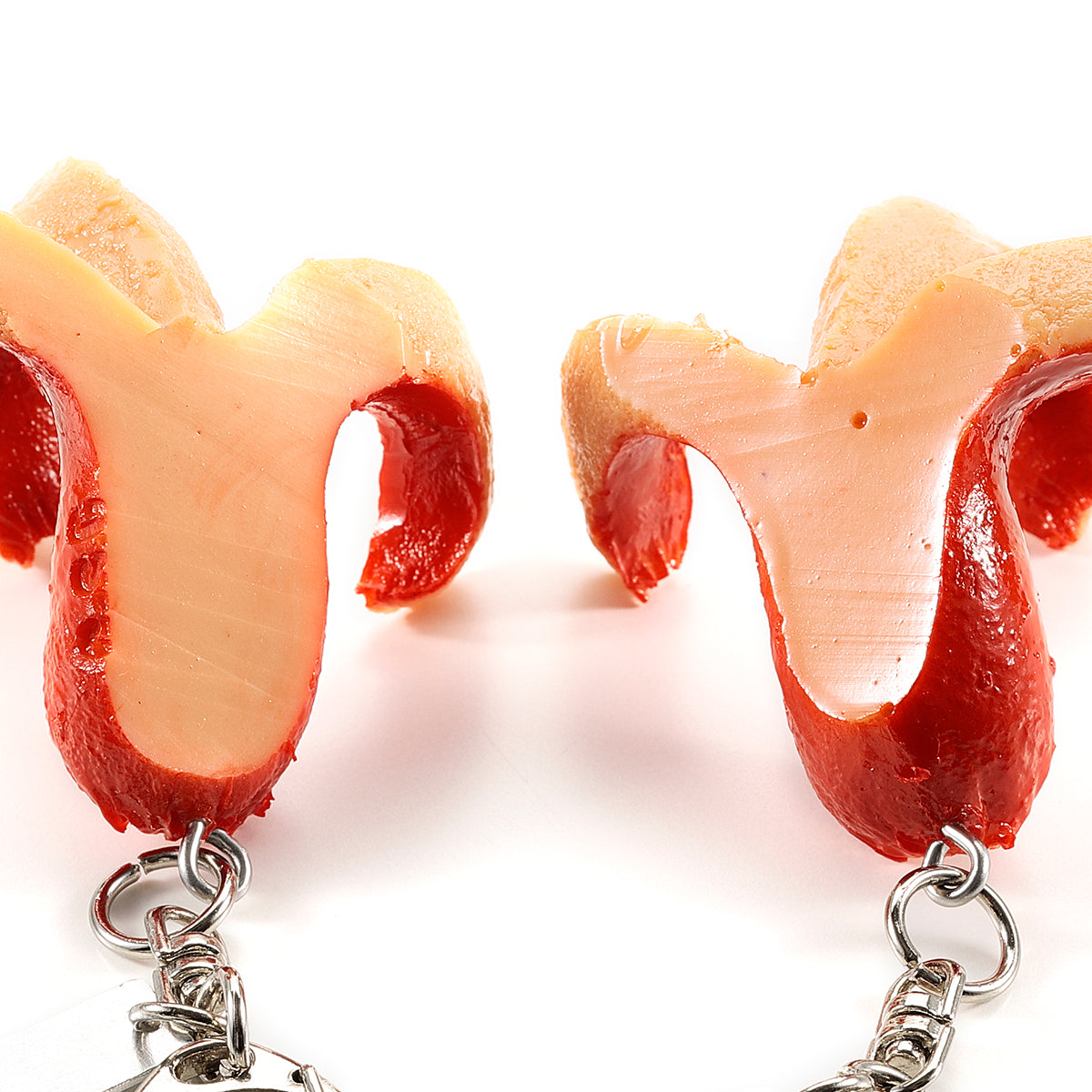 Fake Food / Octopus Sausage / Key Ring