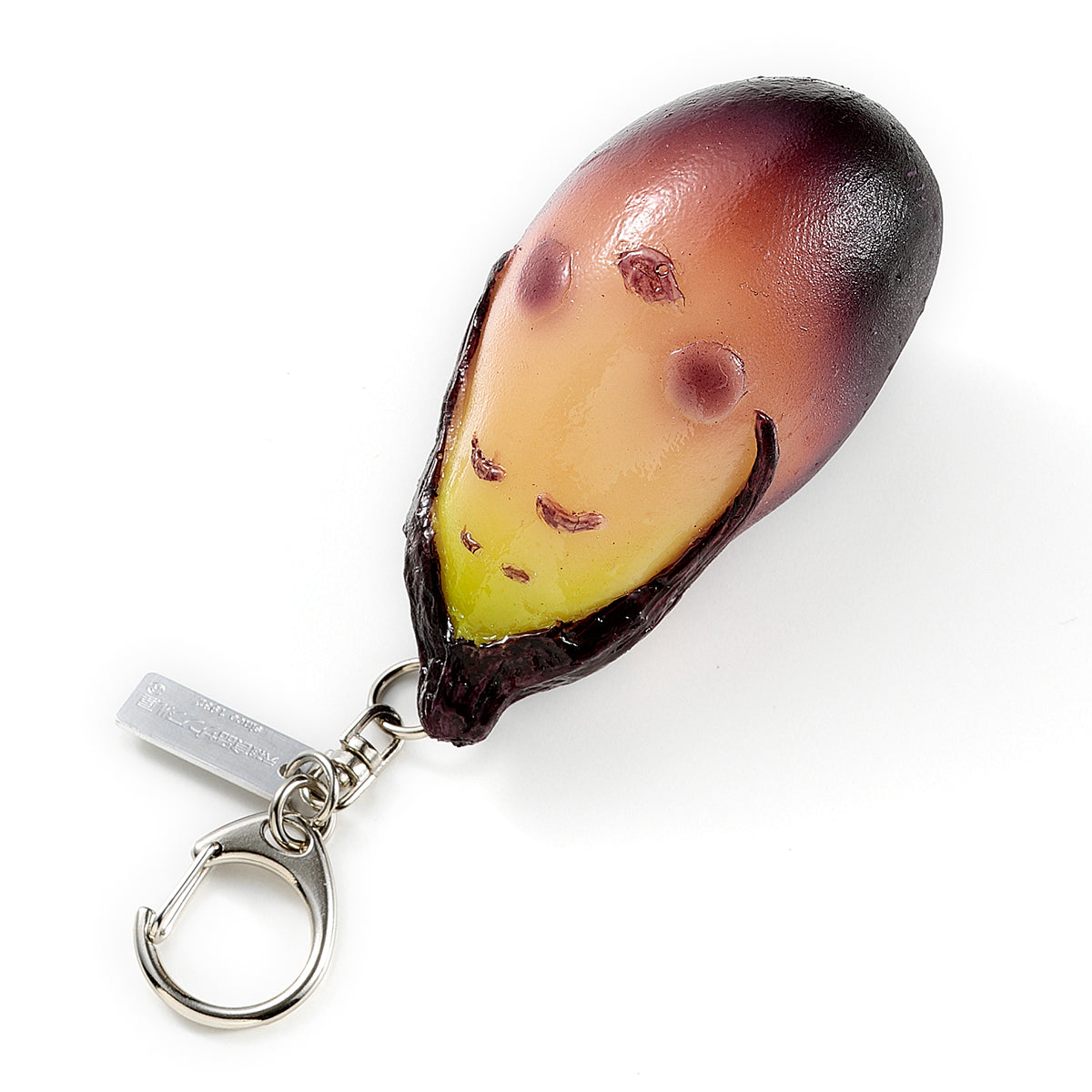 Fake Food / Okame Small Eggplant, Madam / Key Ring