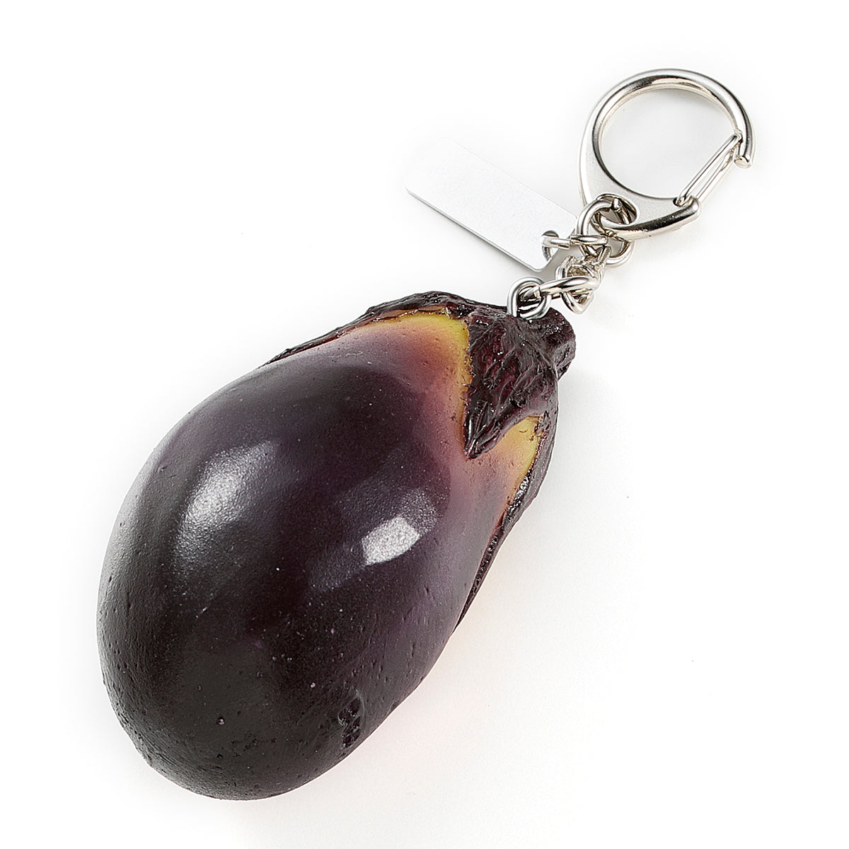 Fake Food / Okame Small Eggplant, Madam / Key Ring