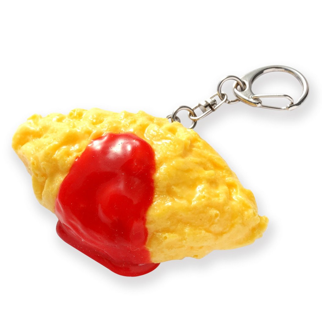 Fake Food / Omelette / Key Ring