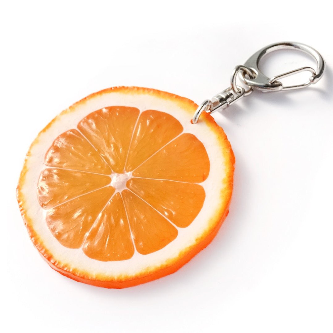 Fake Food / Orange Slices / Key Ring