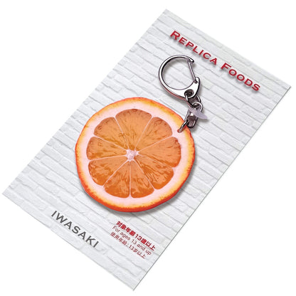 Fake Food / Orange Slices / Key Ring