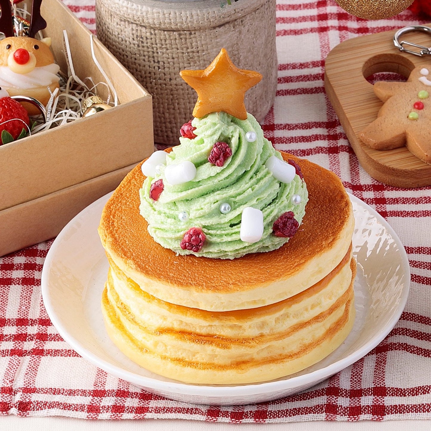 Fake Food / Pancake (Xmas ver.) / Accessory Case