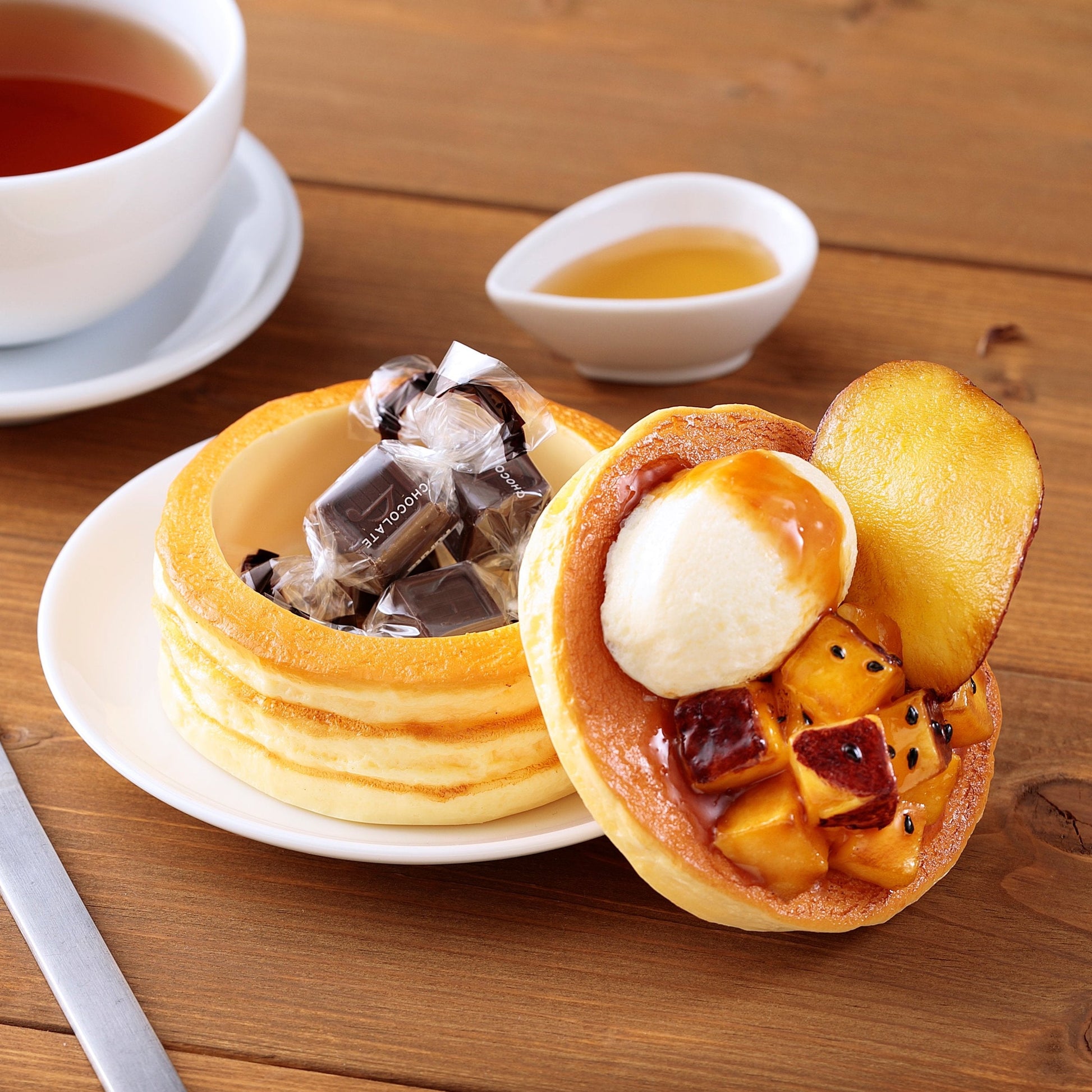 Fake Food / Pancake (Sweet Potato) / Accessory Case