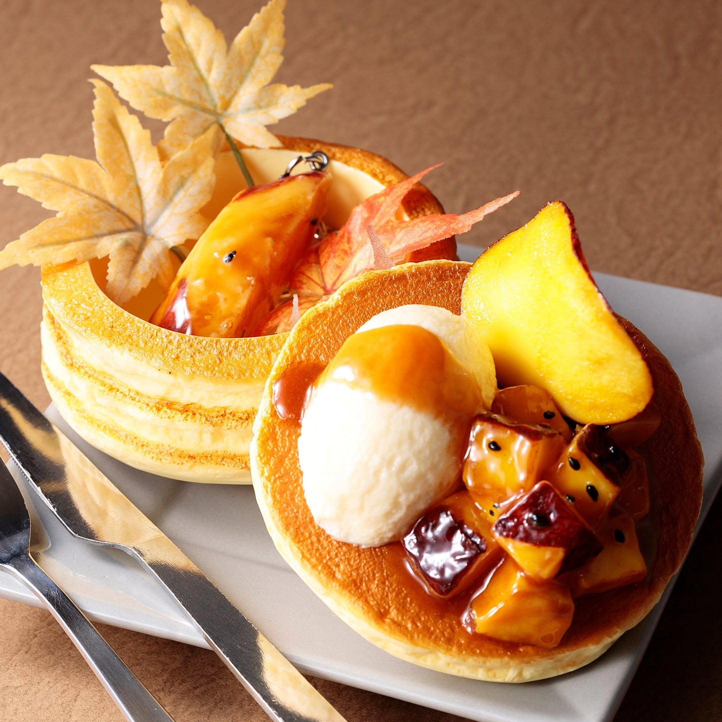 Fake Food / Pancake (Sweet Potato) / Accessory Case