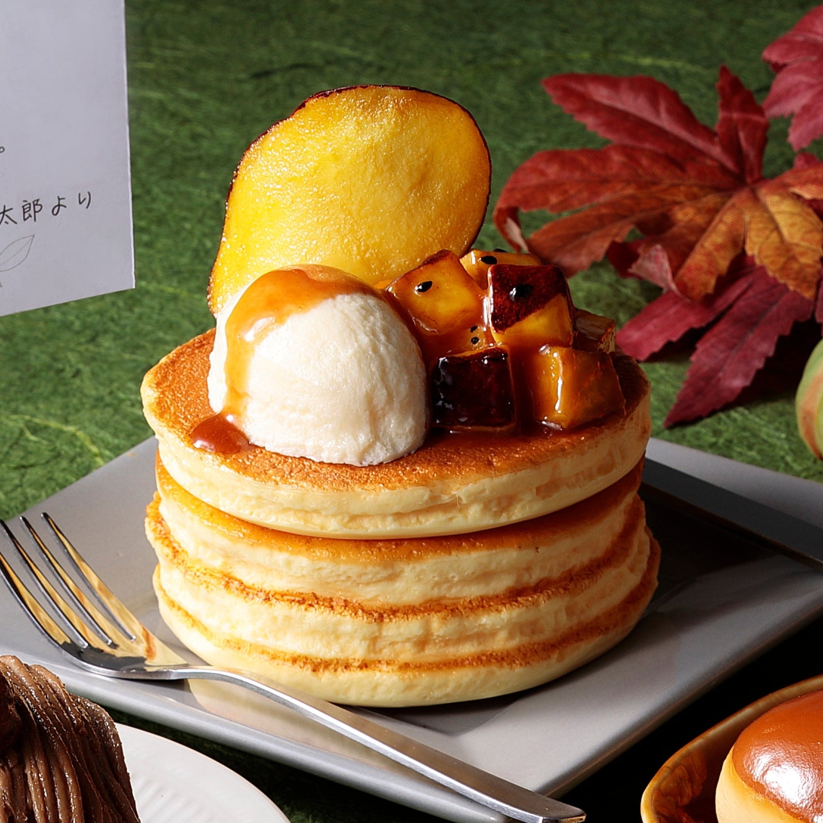 Fake Food / Pancake (Sweet Potato) / Accessory Case