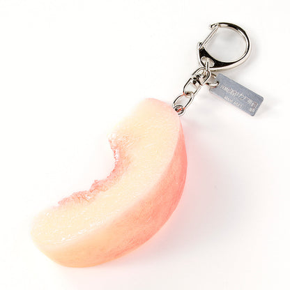 Fake Food / Peach / Key Ring
