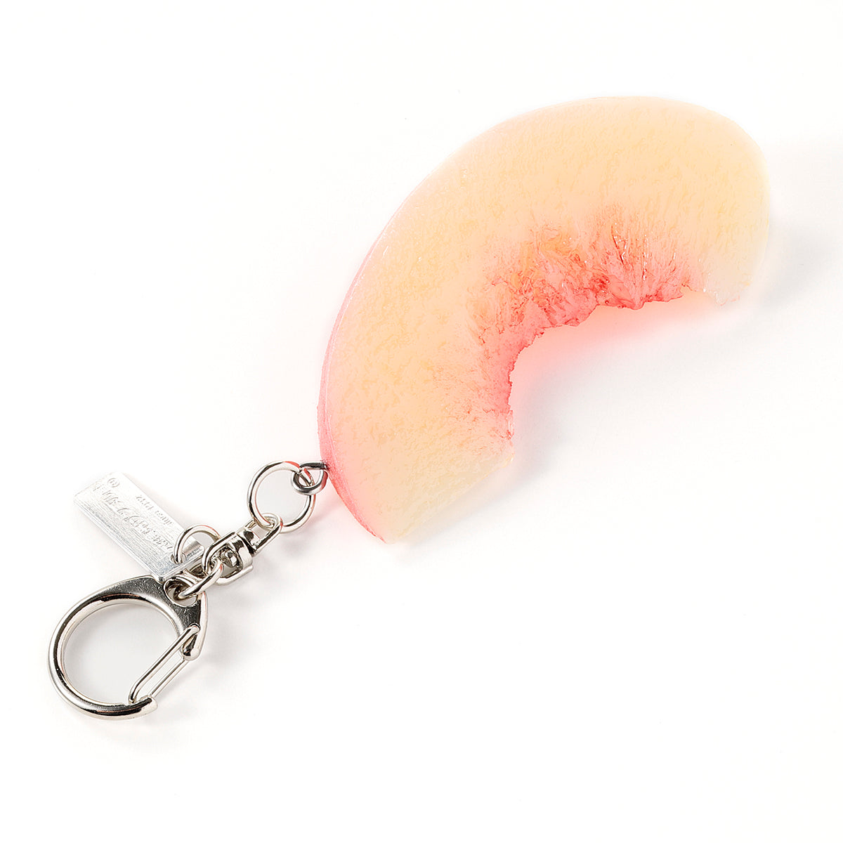 Fake Food / Peach / Key Ring