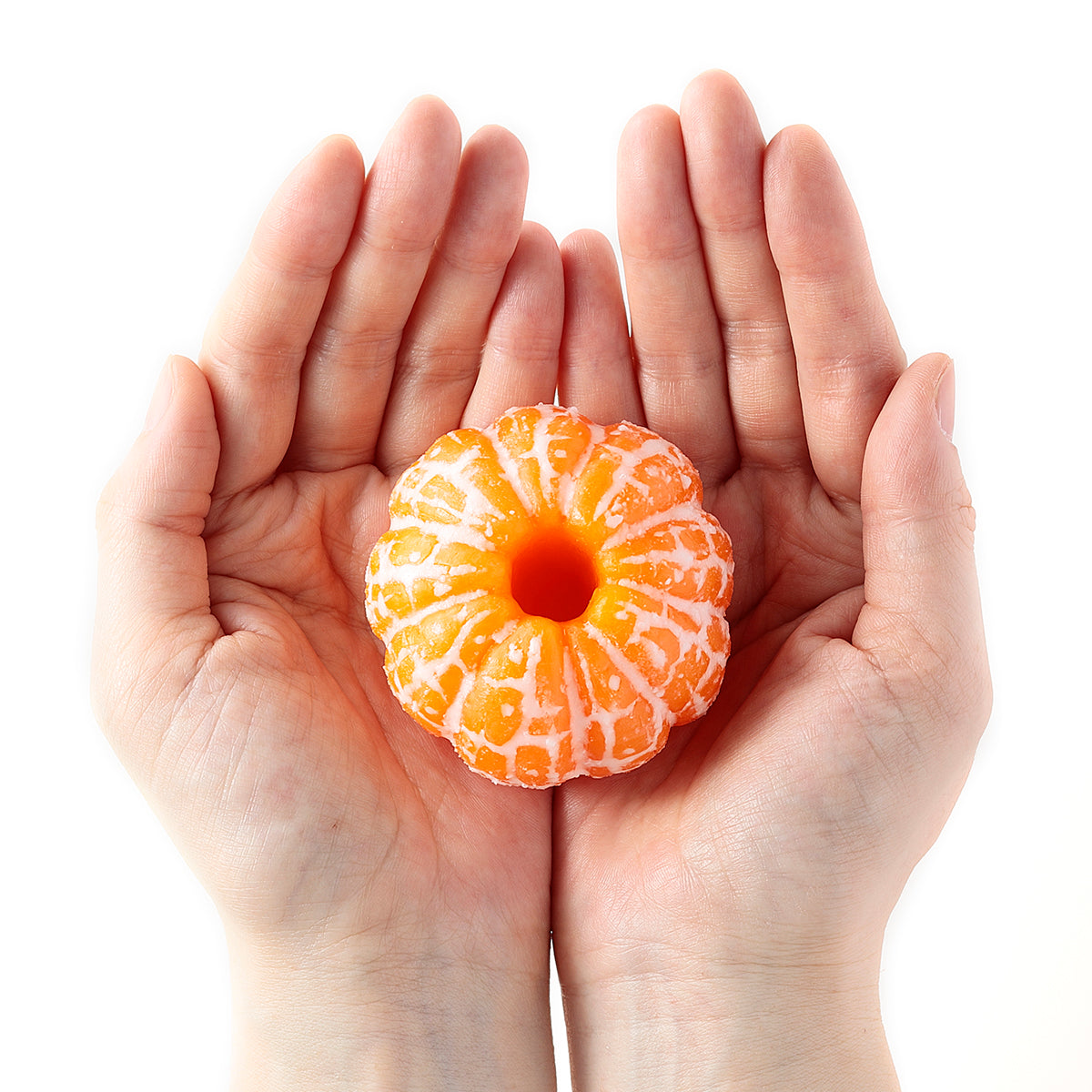 Fake Food / Peeled Mandarin / Pen Stand
