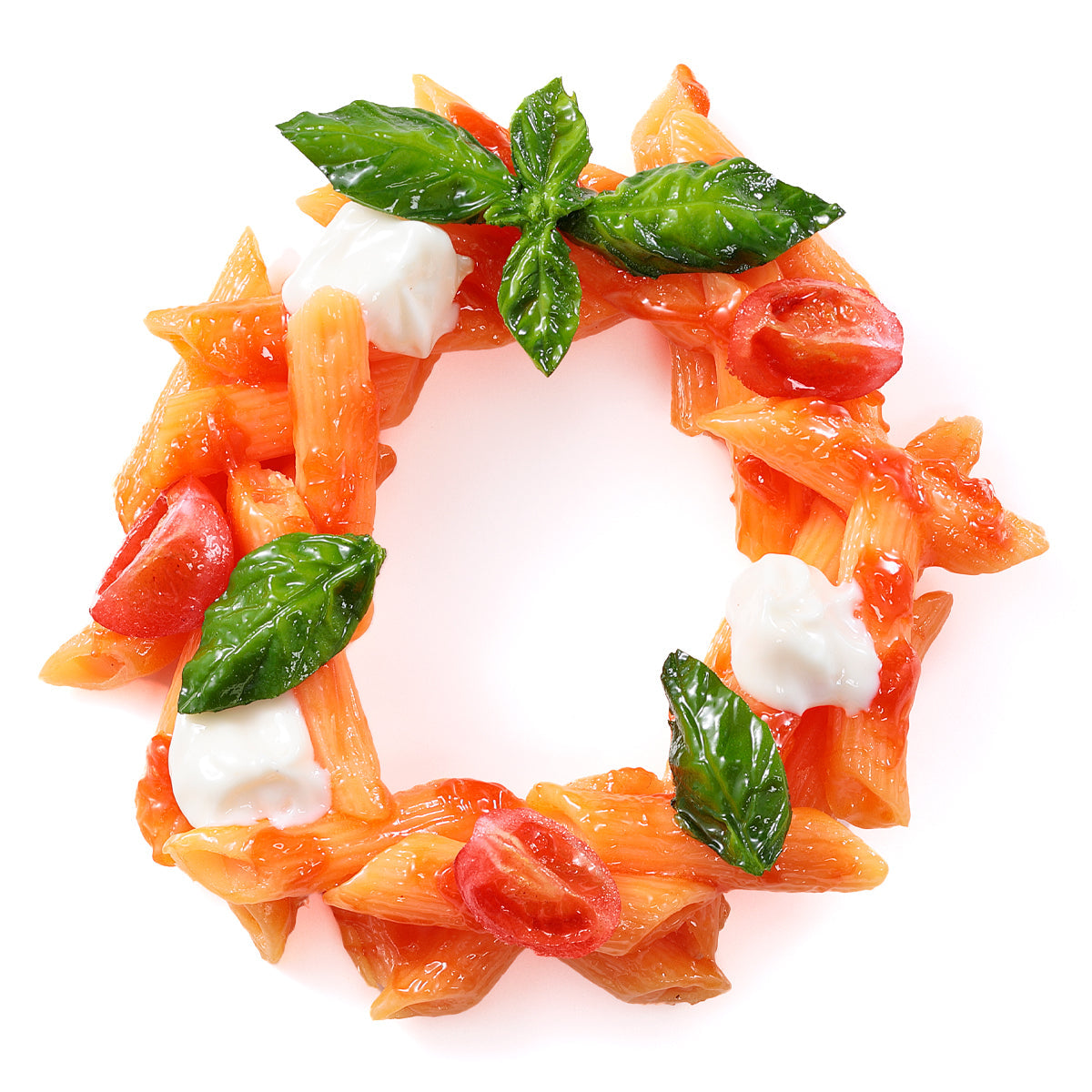 Fake Food / Penne Wreath