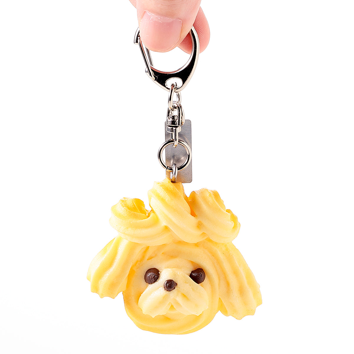 Fake Food / Poodle Cookie / Key Ring