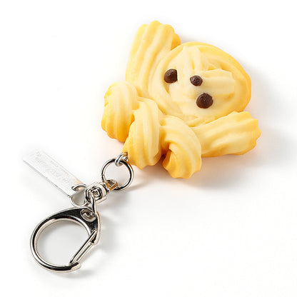 Fake Food / Poodle Cookie / Key Ring