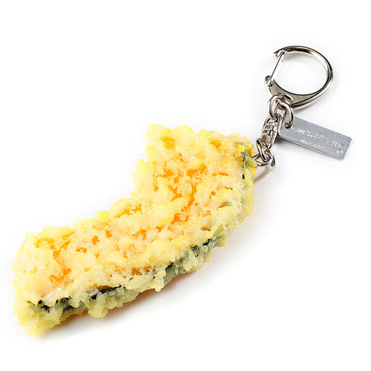 Fake Food / Pumpkin Tempura / Key Ring