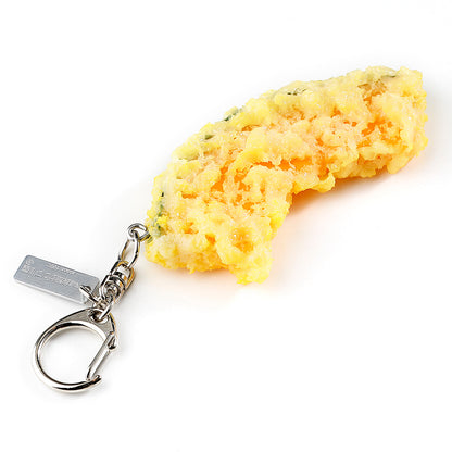 Fake Food / Pumpkin Tempura / Key Ring