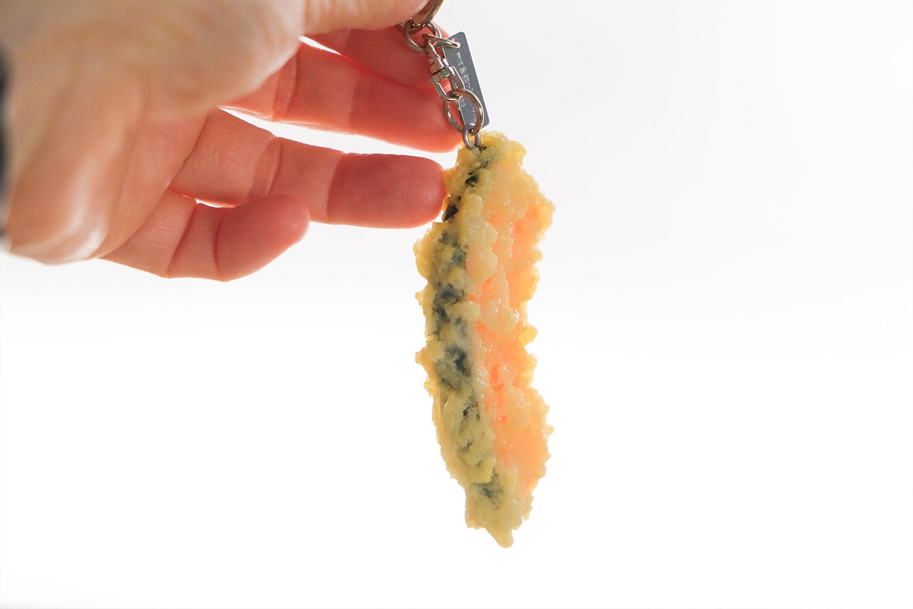 Fake Food / Pumpkin Tempura / Key Ring