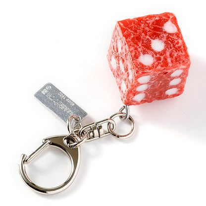 Fake Food / Raw Diced Steak / Key Ring