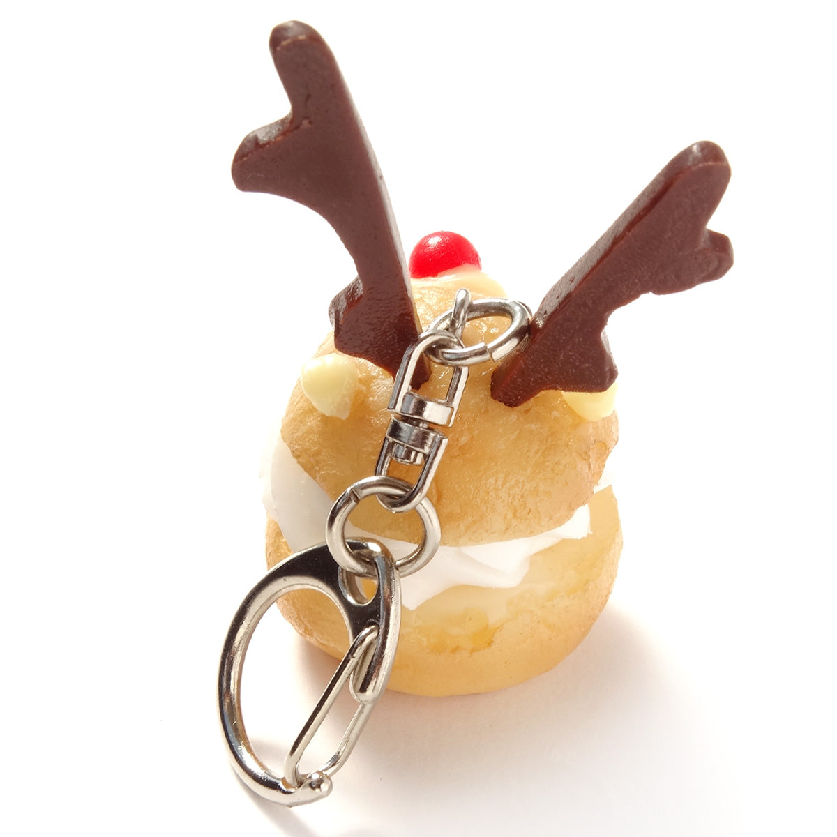 Fake Food / Reindeer Choux Crème / Key Ring