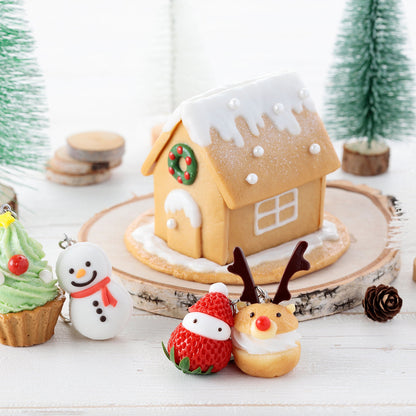 Fake Food / Reindeer Choux Crème / Key Ring