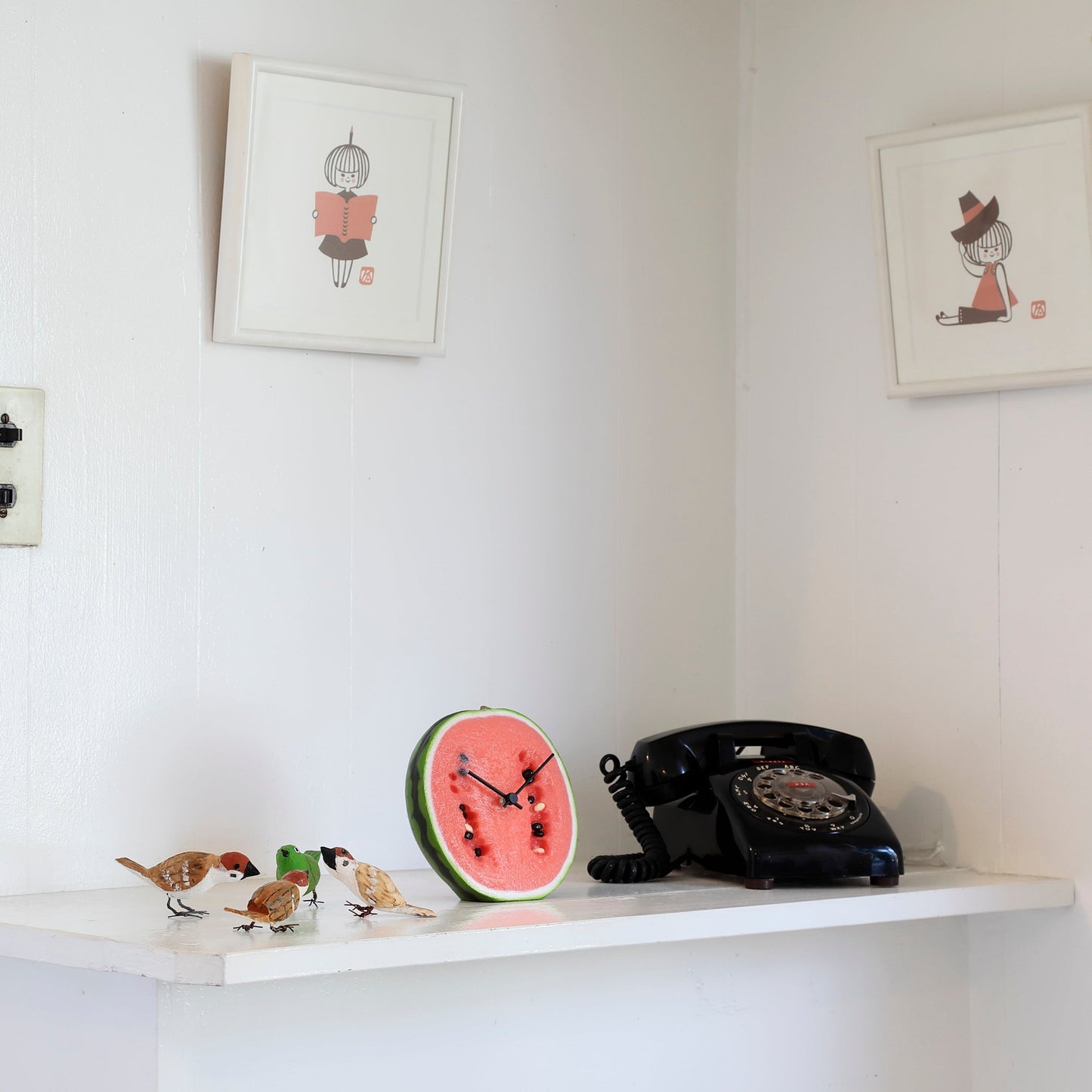 Fake Food / Replica Food Clock Watermelon