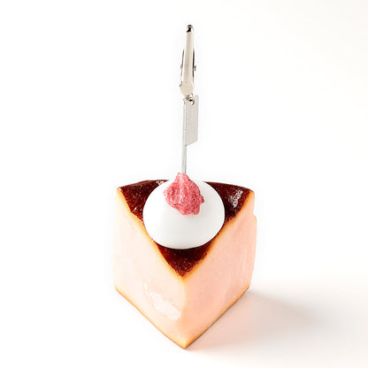 Fake Food / Sakura Basque Cheesecake / Clip