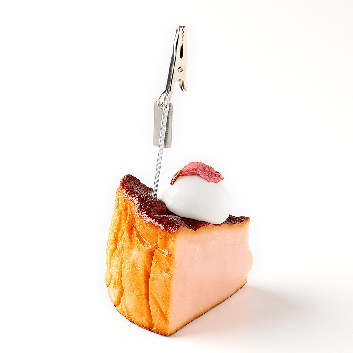Fake Food / Sakura Basque Cheesecake / Clip