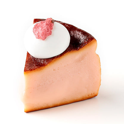 Fake Food / Sakura Basque Cheesecake