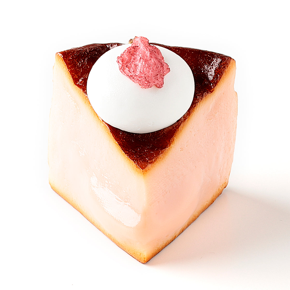Fake Food / Sakura Basque Cheesecake