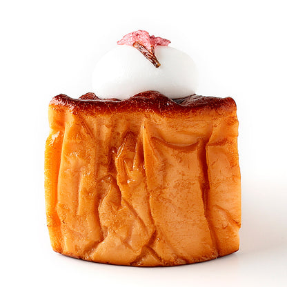 Fake Food / Sakura Basque Cheesecake