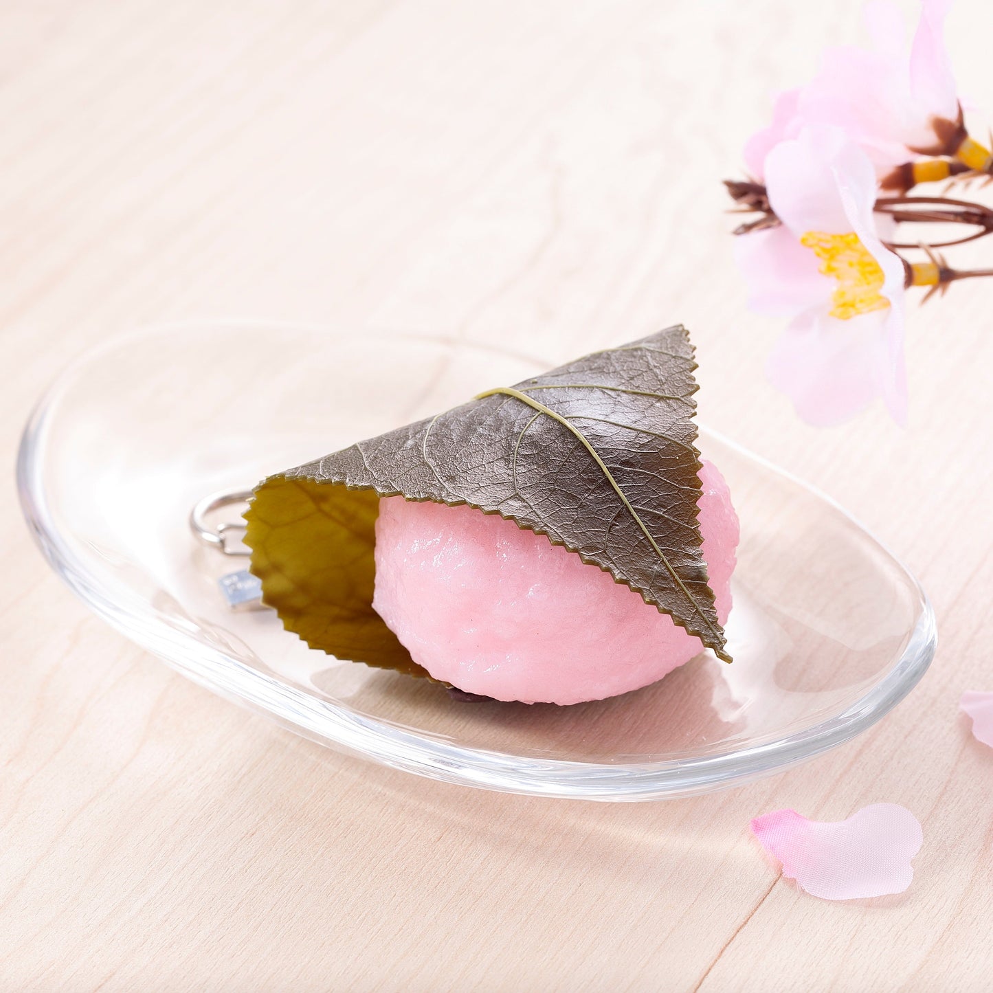 Fake Food / Sakura Mochi / Key Ring