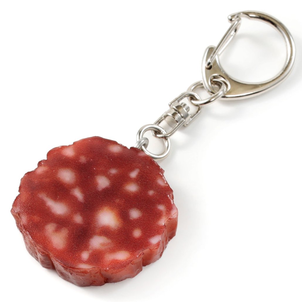 Fake Food / Salami / Key Ring