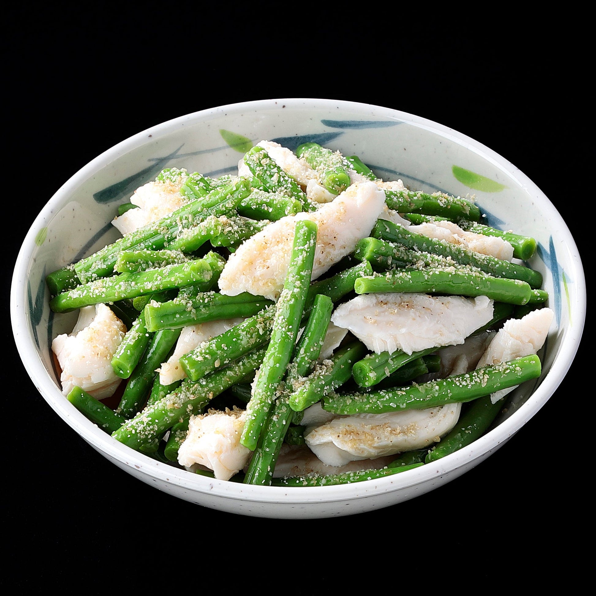 Fake Food / Sesame-dressed Chicken Tenderloin And Green Beans