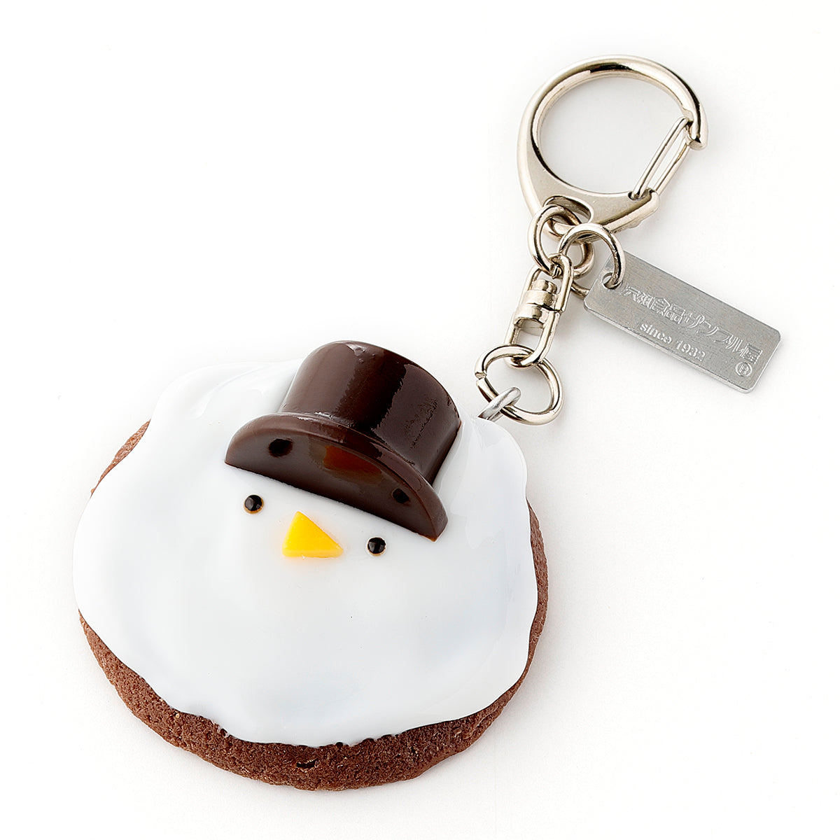 Fake Food / Snowman Cookie / Key Ring