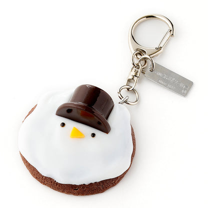 Fake Food / Snowman Cookie / Key Ring