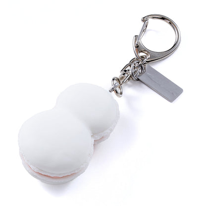 Fake Food / Snowman Macarons / Key Ring