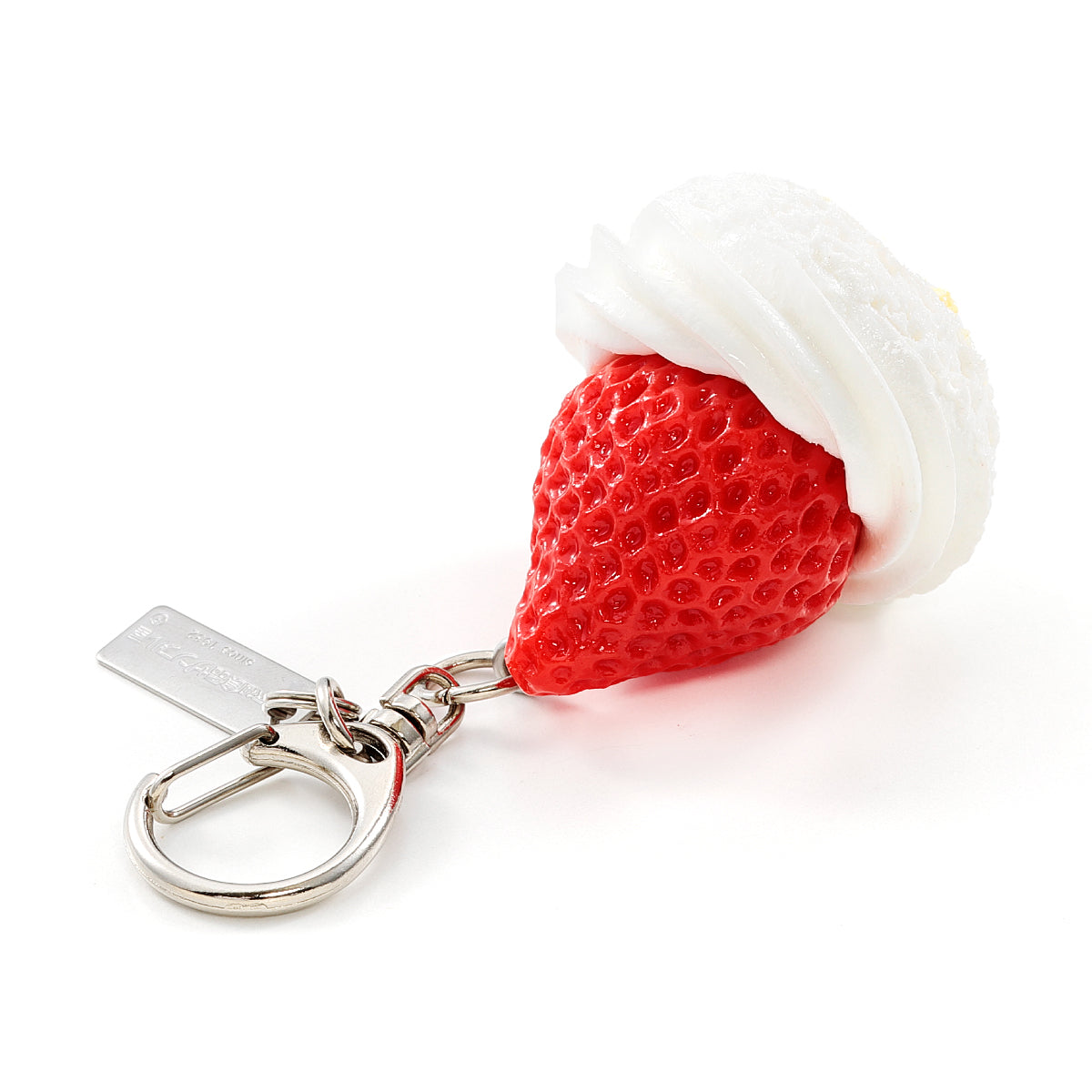 Fake Food / Strawberries for Shortcake / Key Ring