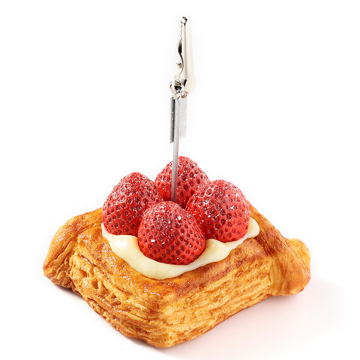 Fake Food / Strawberry Danish / Clip