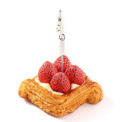 Fake Food / Strawberry Danish / Clip