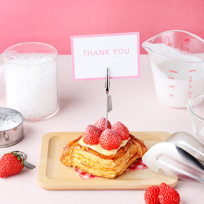 Fake Food / Strawberry Danish / Clip