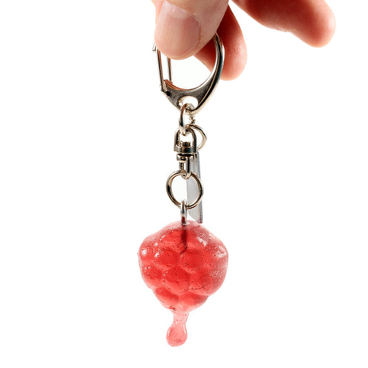 Fake Food / Stretchy Grape Gummies / Key Ring