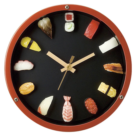 Fake Food / Sushi / Clock