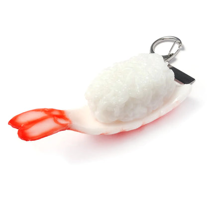 Fake Food / Sushi Shrimp / Key Ring