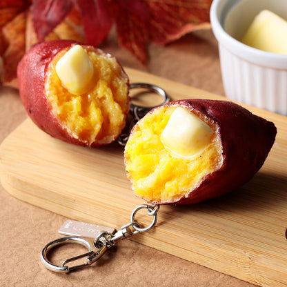 Fake Food / Sweet Potato Butter / Key Ring